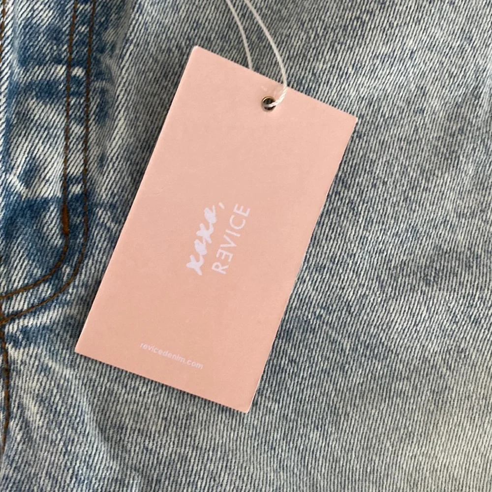 NWT REVICE Women’s Size 25 Light Washed Jeans - Picture 4 of 8